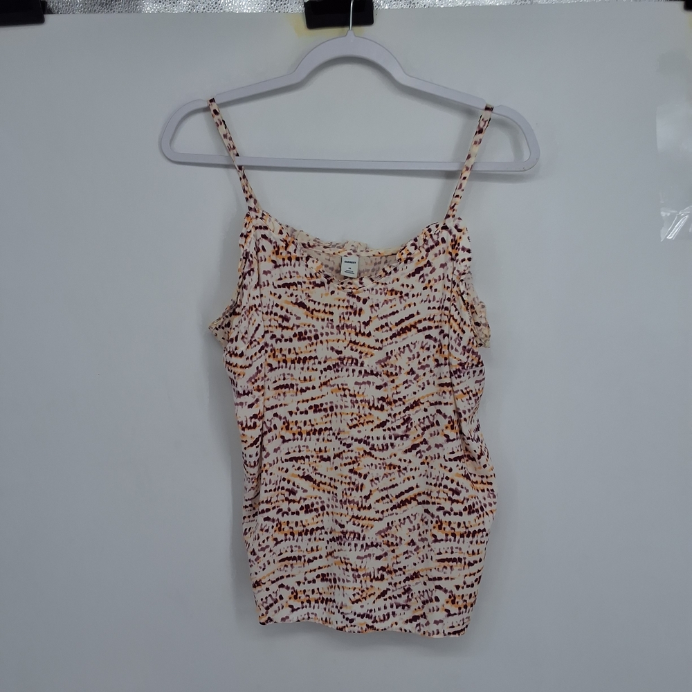 OLD NAVY M Stylish Multicolor Spaghetti Strap Top